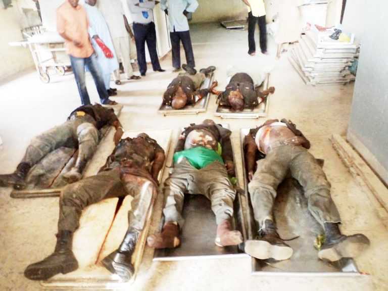 policemen killed and burnt by the militiamen in nasarawa 0