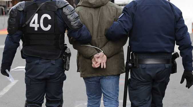 Arrested Terrprist in France