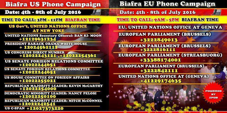 EU phone campaign