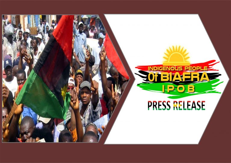 NIGERIA GOVERNMENT HAS EXTRAJUDICIALLY KILLED BIAFRANS BASED ON ETHNIC PROFILING USING THE INSTRUMENTALITY OF THEIR LAW- IPOB