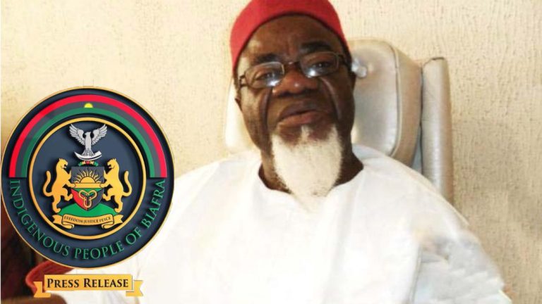 IPOB REMEMBERS OUR FATHER, CHIEF DR. CHUKWUEMEKA EZEIFE